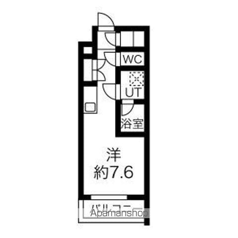 マテリア横浜ＮＯＲＴＨⅡの間取り