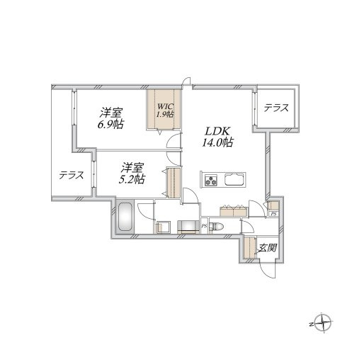 【間取り】 | Chaval HAMADAYAMA