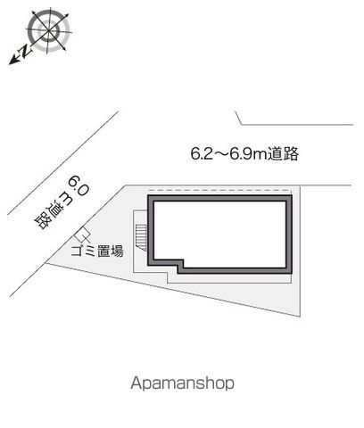 レオパレス南希望が丘の区画図