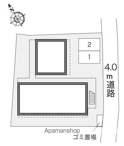 レオパレスＪＵＮの区画図