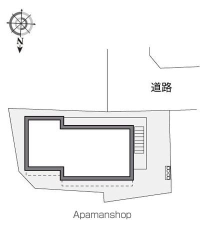 レオパレスヴェルデカーサ二俣川の区画図