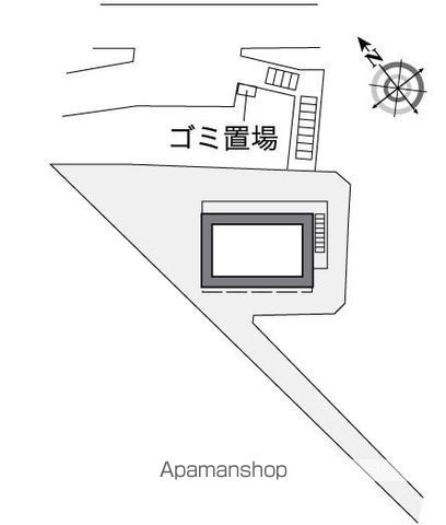 レオパレス下川井の区画図