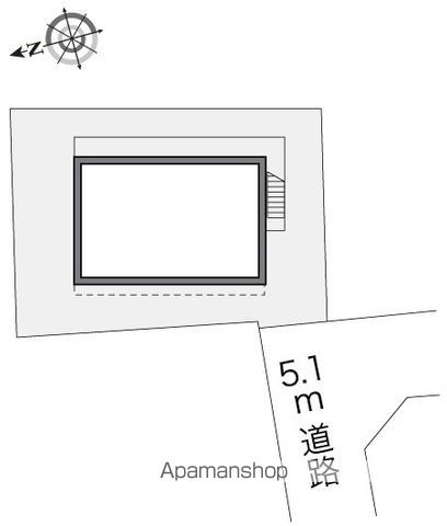 レオパレスＡＳＡＢＡの区画図