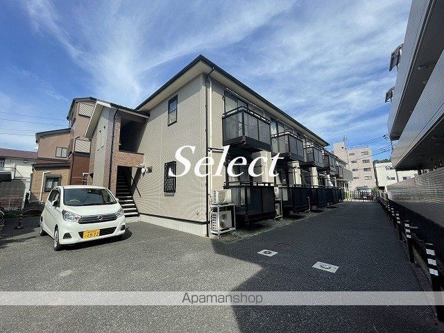 横浜市港南区日野２丁目のアパートの外観