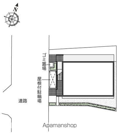 レオパレスＨＡＴＵＮＥⅡの区画図