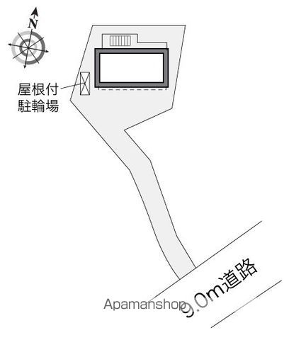 レオパレスヒルズ　笹下の区画図
