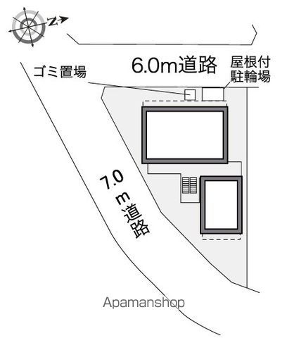レオパレスル　ボヌールの区画図