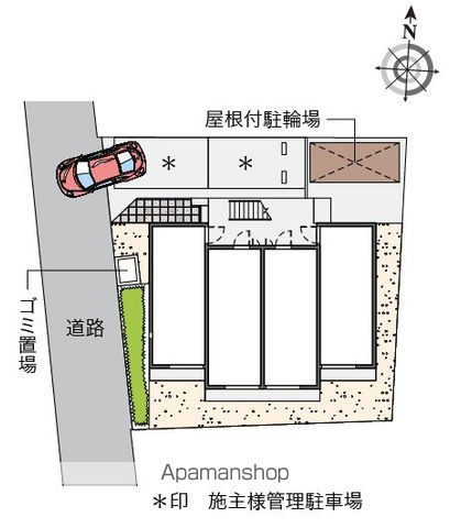 レオネクストノンブルキャトルの区画図