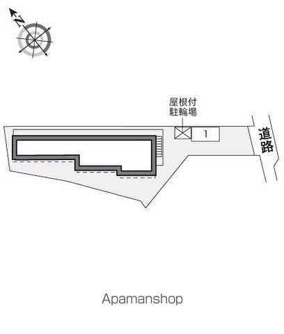 レオパレスプレミールの区画図