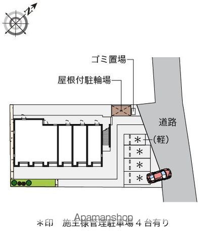 レオネクストルート１楓Ⅱの区画図