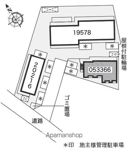 レオネクスト大倉山メルベーユⅢの区画図