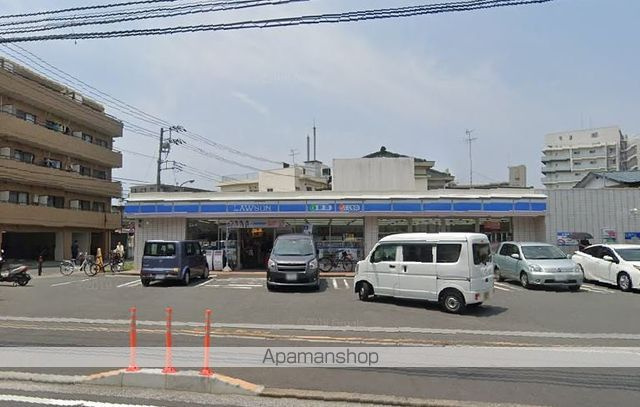 横浜市金沢区洲崎町のアパートの周辺|ローソン コンビニ 779m 