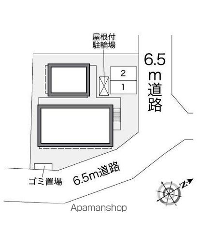 レオパレス久良岐ヶ丘の区画図