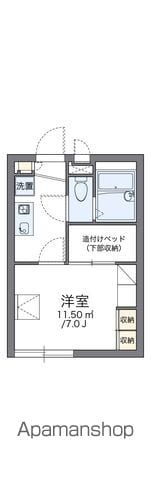 レオパレスイベリスの間取り
