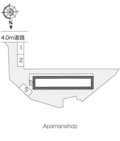 レオパレス常盤台の区画図