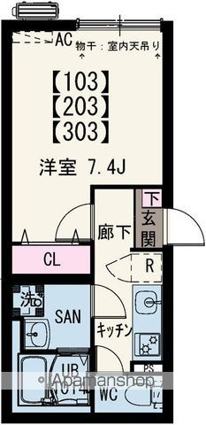 イクシオ南太田の間取り