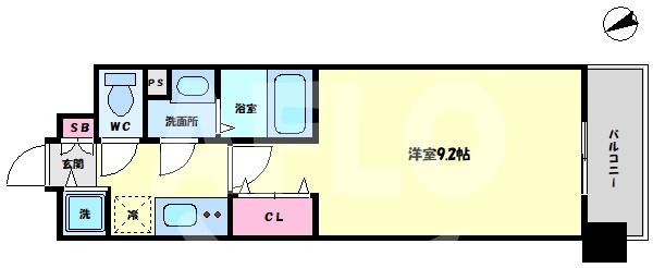 サムティ都島ノースの間取り|サムティ都島North　間取り