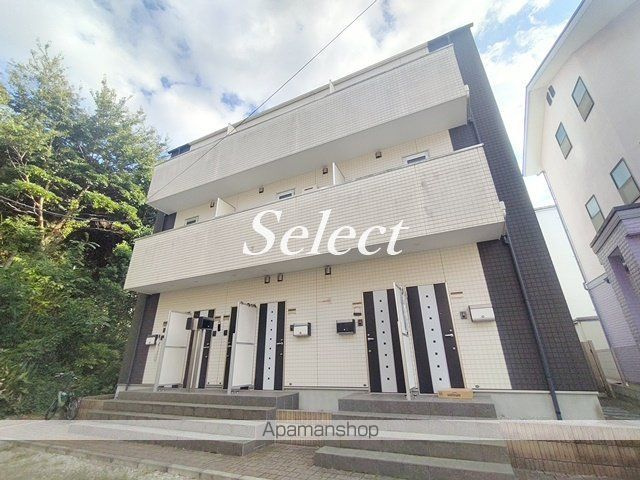 横浜市南区蒔田町のアパートの外観