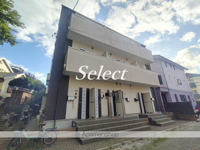 横浜市南区蒔田町のアパートの外観