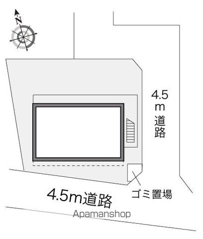 レオパレスグレイスフルの区画図