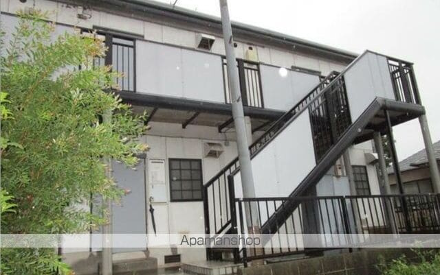横浜市中区矢口台のアパートの外観