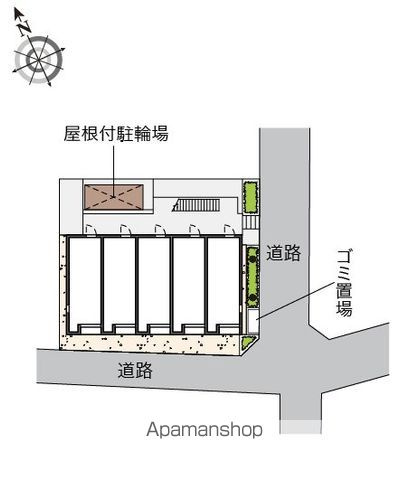 レオネクスト戸部の区画図
