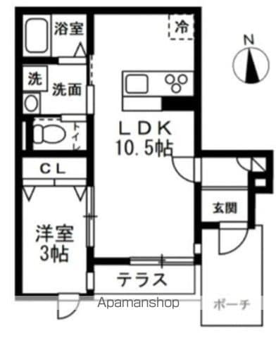 ＦＯＲＥＳＴⅢ西寺尾の間取り