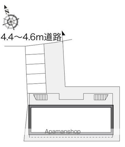 レオパレスマ・メゾンの区画図
