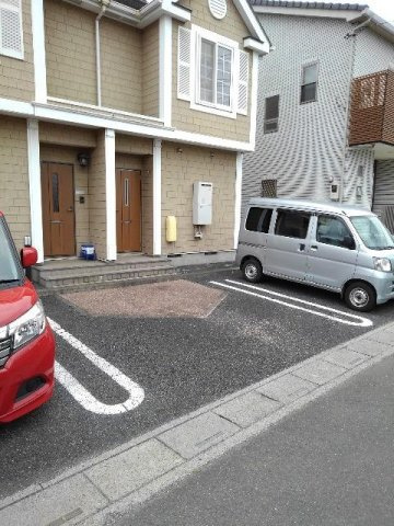 スカイタウン飯塚Ⅱの駐車場