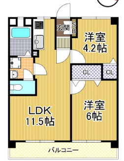 【間取り】 | 此花厚生年金住宅C棟 | 此花厚生年金住宅C棟　間取り