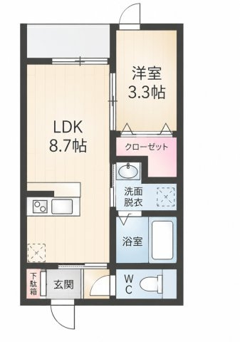 スペリオーレ二日市の間取り