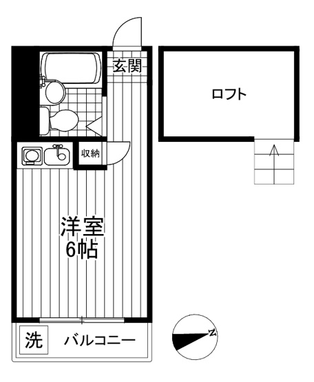 【間取り】 | サンビレッジ芦花公園