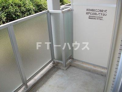 サンハイム久保田のバルコニー