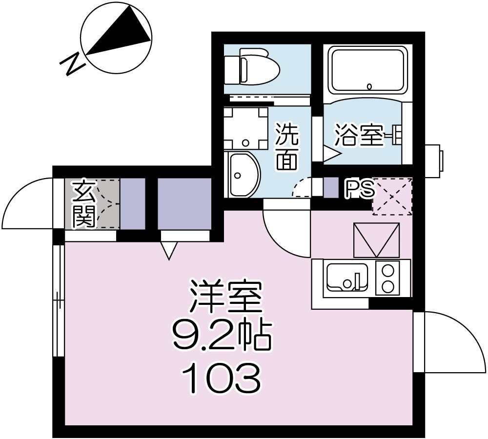 エスパーダ前野町 の間取り