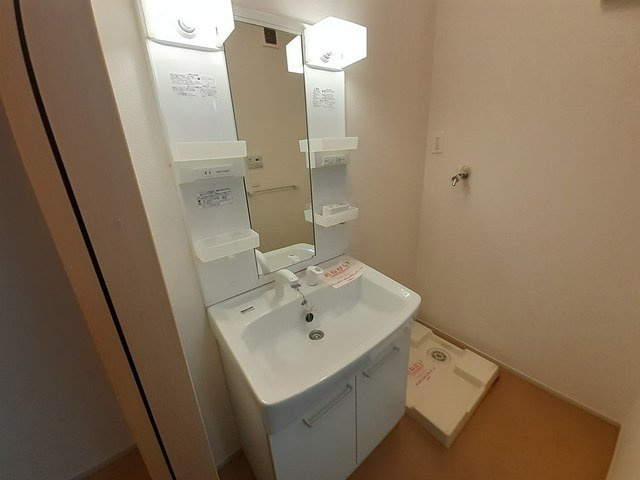 筑紫野市二日市北３丁目のアパートの洗面所|洗面所です
