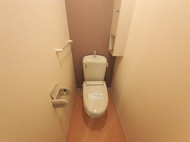 筑紫野市二日市北３丁目のアパートのトイレ|トイレです