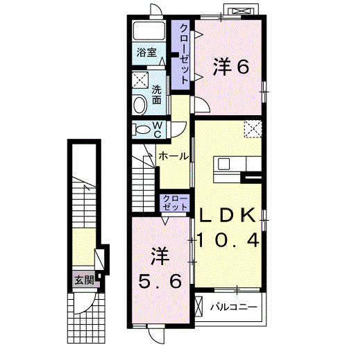 【間取り】 | ボナールＡ・Ｉ