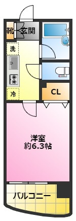 ラ・ベル元住吉の間取り|オートロック・宅配ボックス完備♪インターネット無料♪