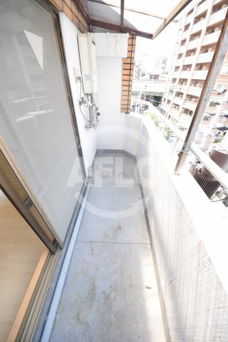 東道頓堀千寿プラザのバルコニー|東道頓堀千寿プラザ　バルコニー