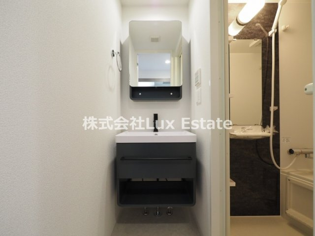 セレニテ谷町四丁目アリエの独立洗面台
