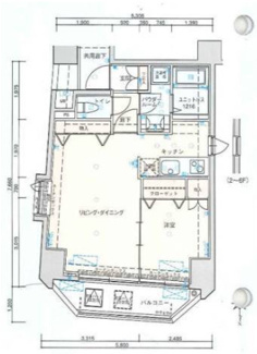 【間取り】 | バージュアル新御徒町