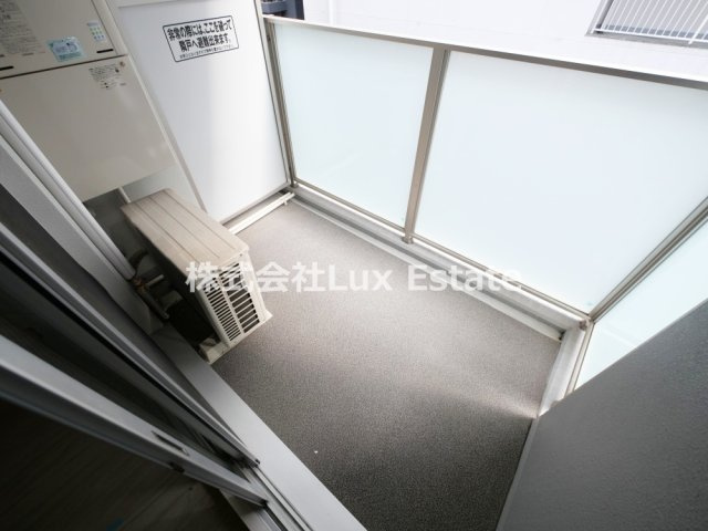 BLAU本町東のバルコニー