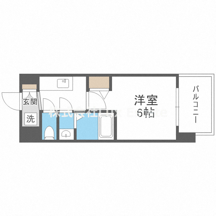 ドルチェヴィータ北浜の間取り