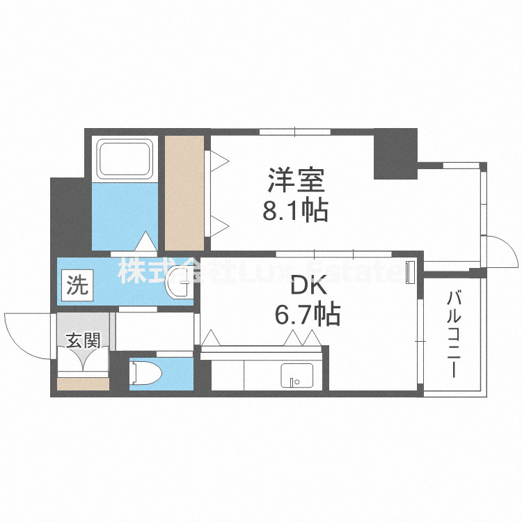 ラフォルテ日本橋の間取り