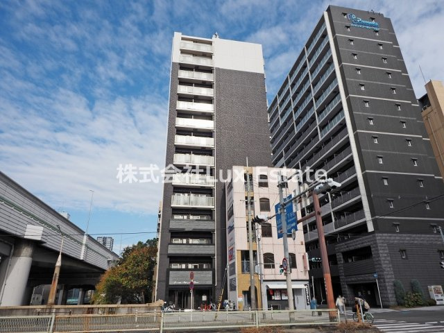 プレサンス松屋町駅前の外観パース