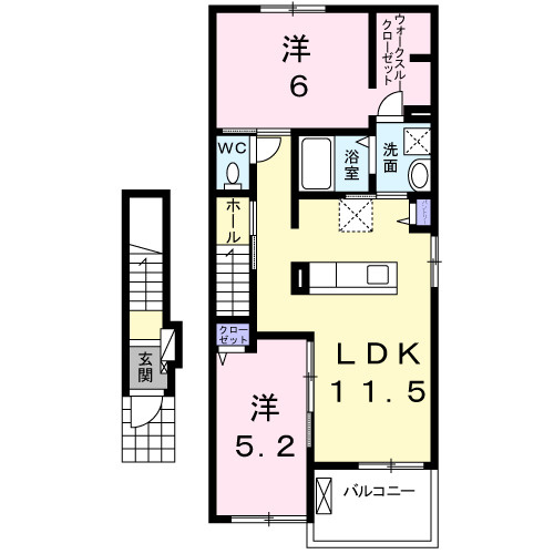 【間取り】 | ステイゴールドⅡ