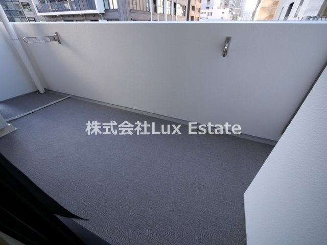 パークス堺筋本町のバルコニー
