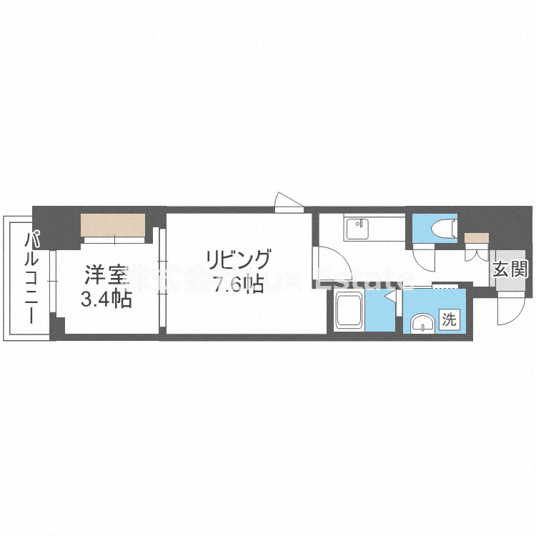 CAVANA本町の間取り