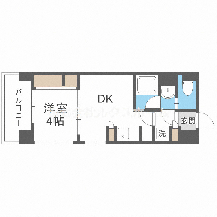 ランティエ茨木大手町の間取り