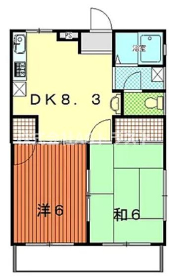 【間取り】 | ヴェルドミール伊奈１